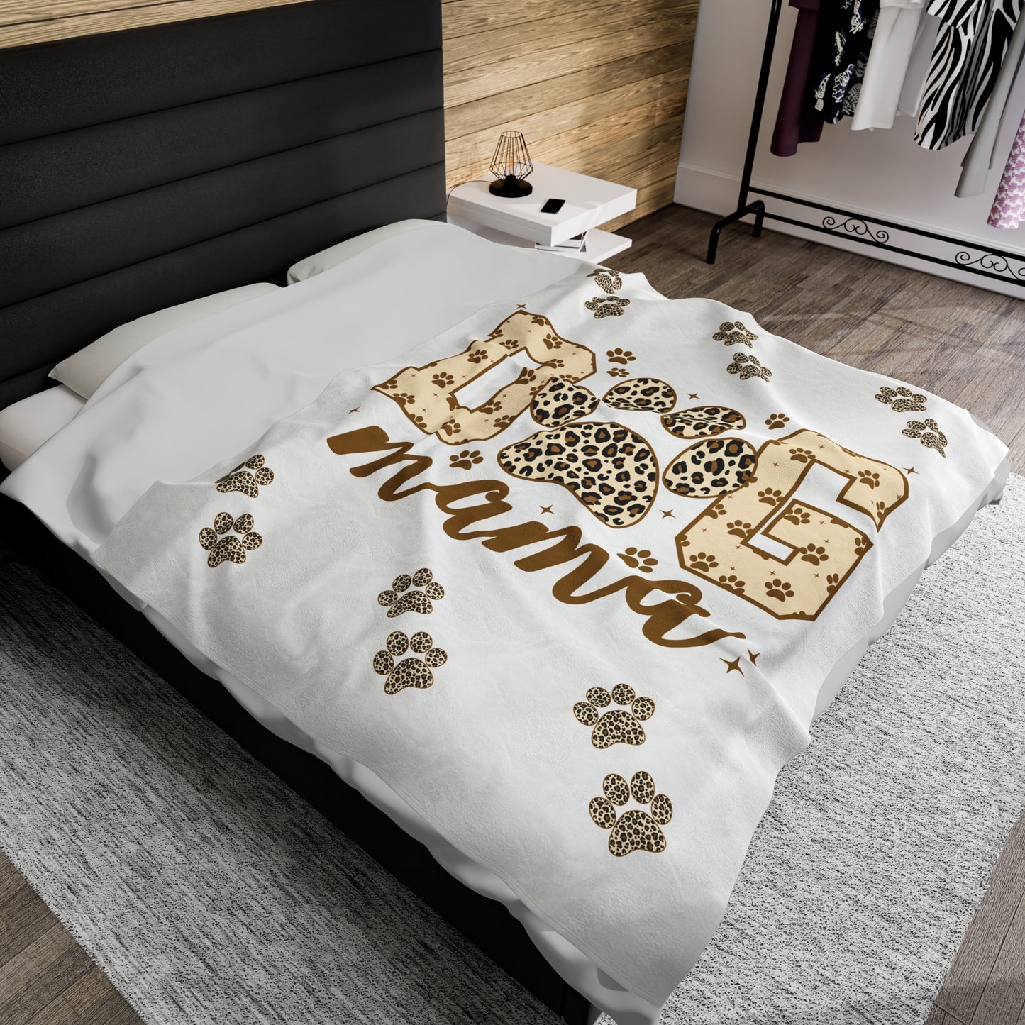 Plush Blanket | Dog Mama
