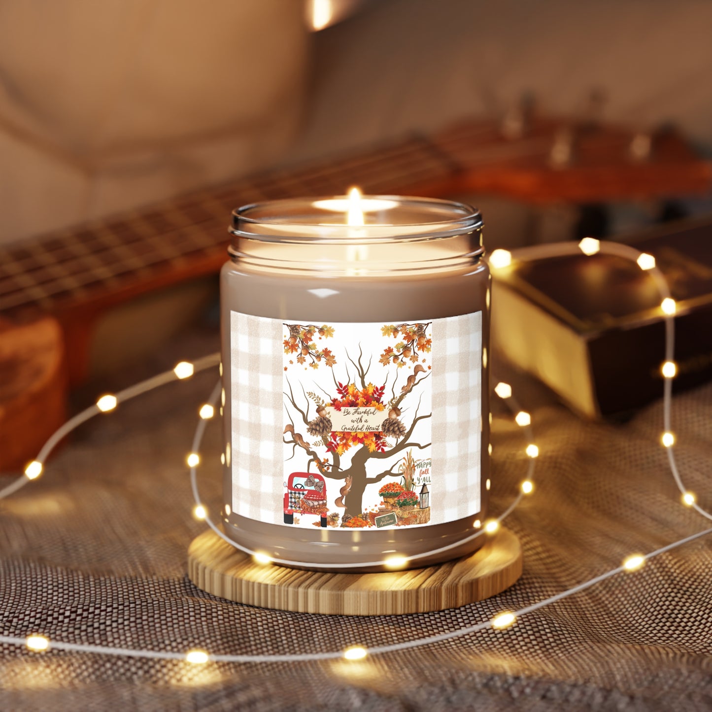 Scented Candles | Be Thankful With A Grateful Heart