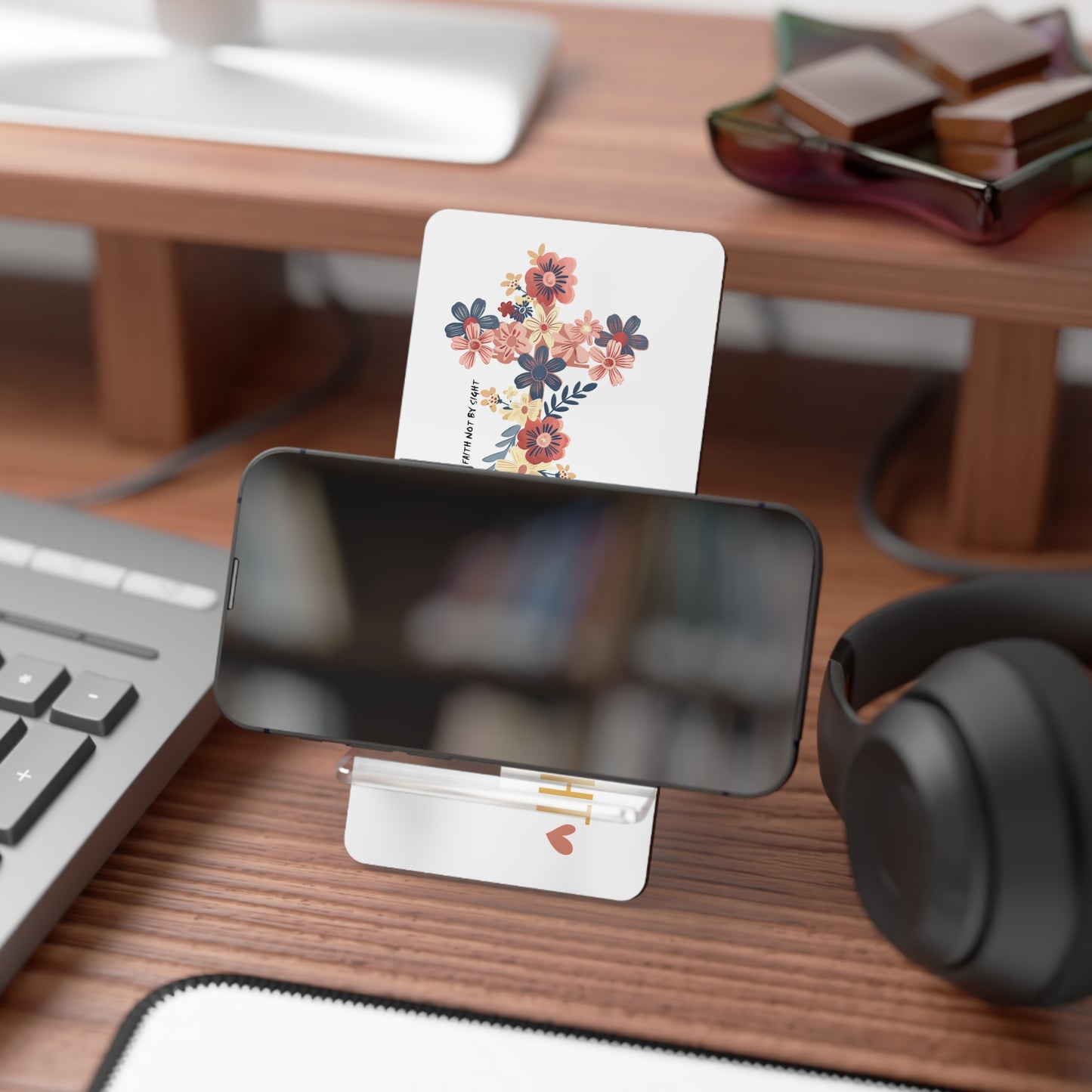 Phone Display Stand | Jesus Is The Light