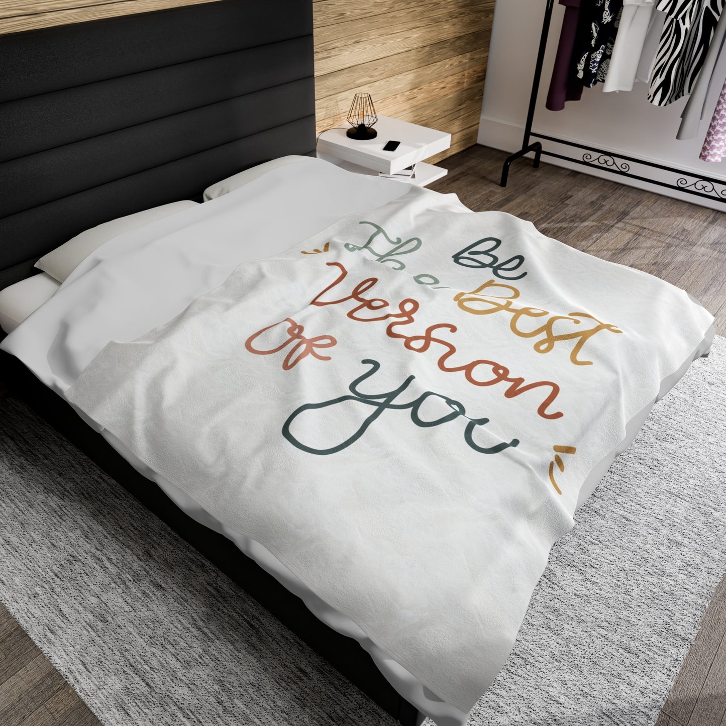 Plush Blanket | Be The Best Version Of You