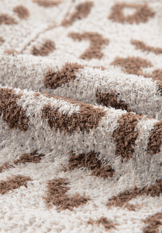 Leopard Half Zip Sweater