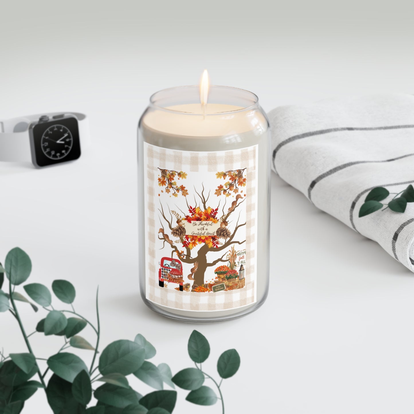 Scented Candle | Be Thankful With A Grateful Heart