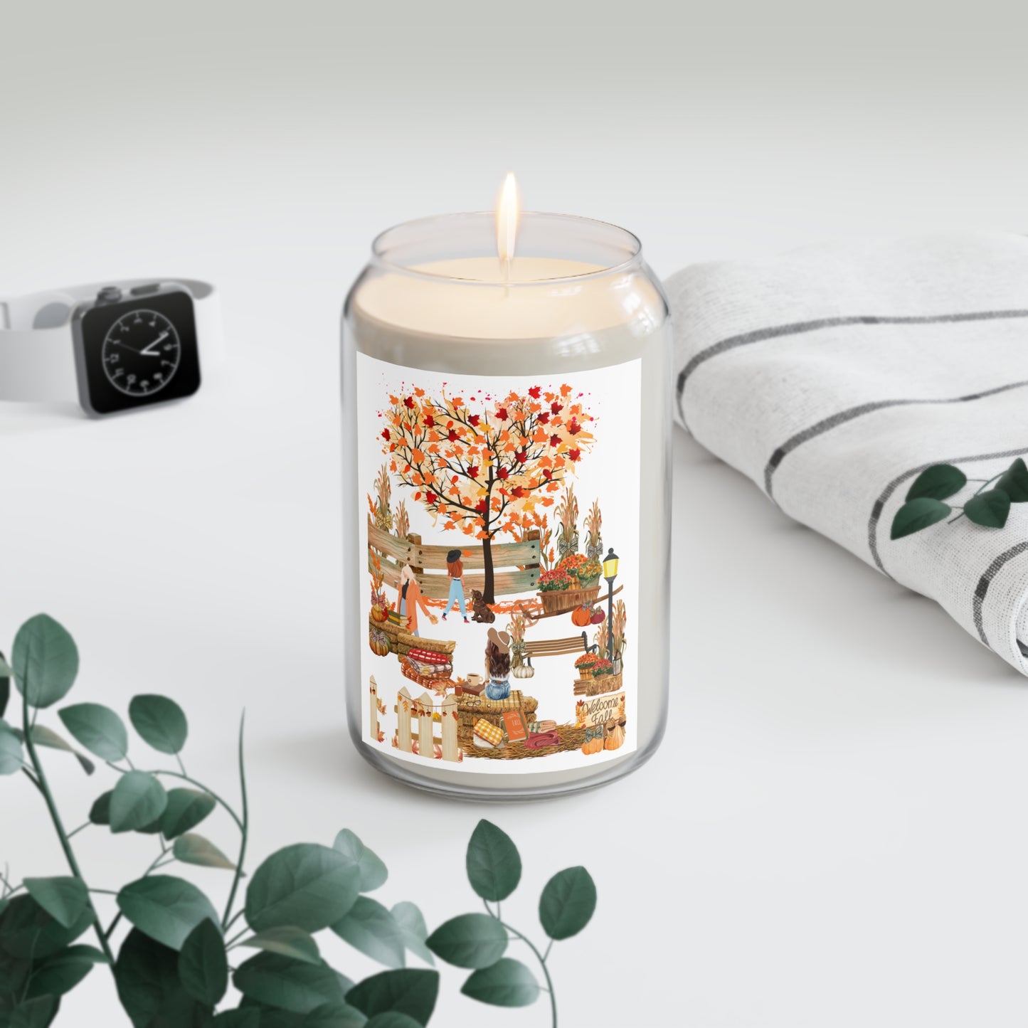 Scented Candle | Welcome Fall