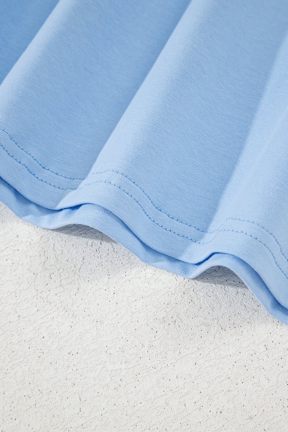 White Flag Bow Graphic Crewneck Tee