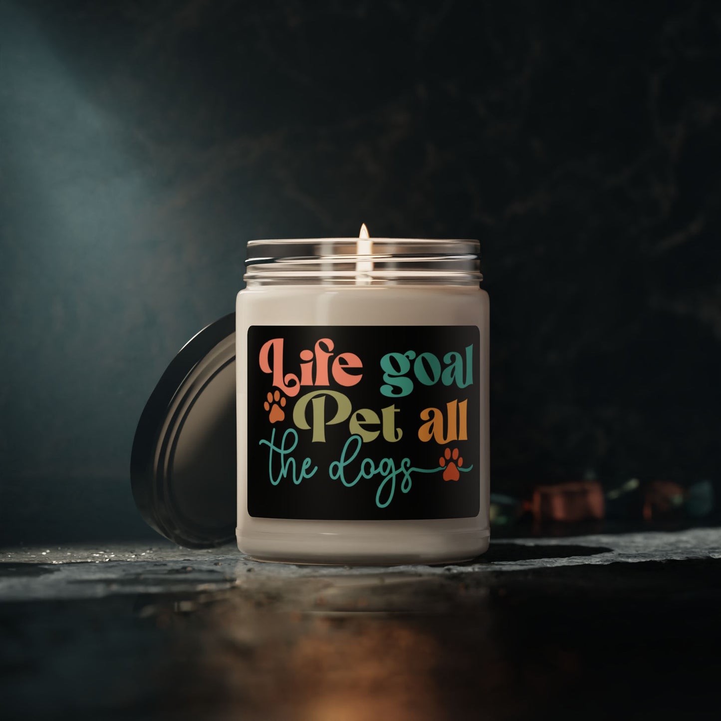 Scented Candle | Life Goal Pet All The Dogs