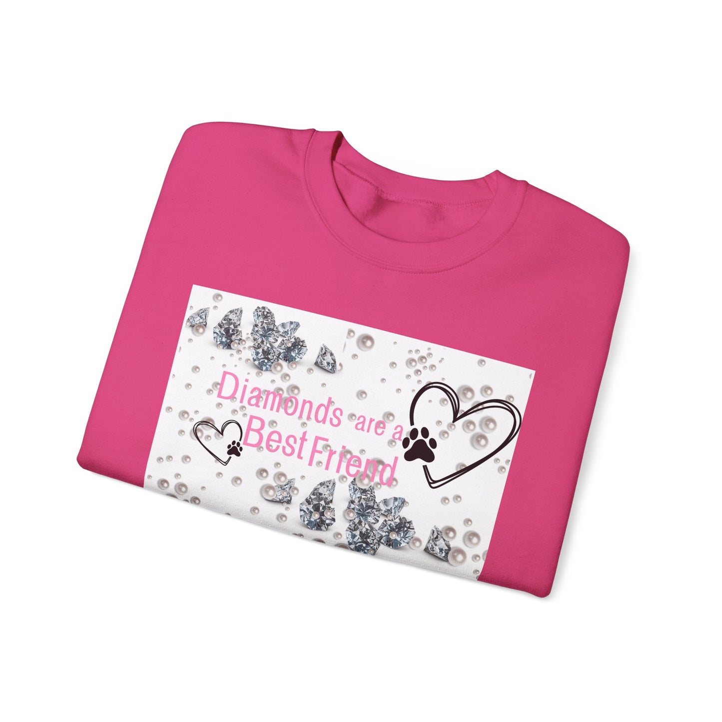 Crewneck | Diamonds Are A Paw Best Friend