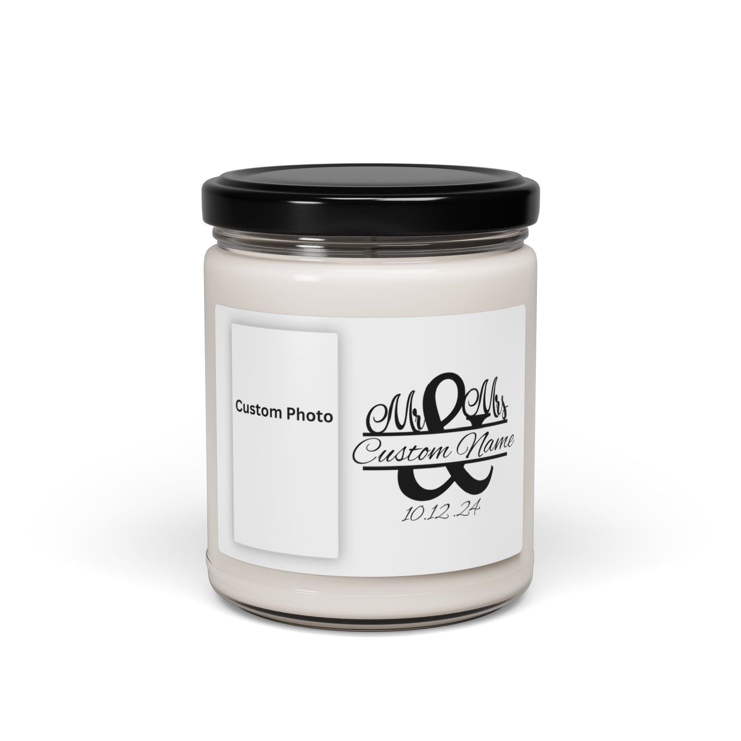 Scented Candle | Our Story & Custom Name/Date
