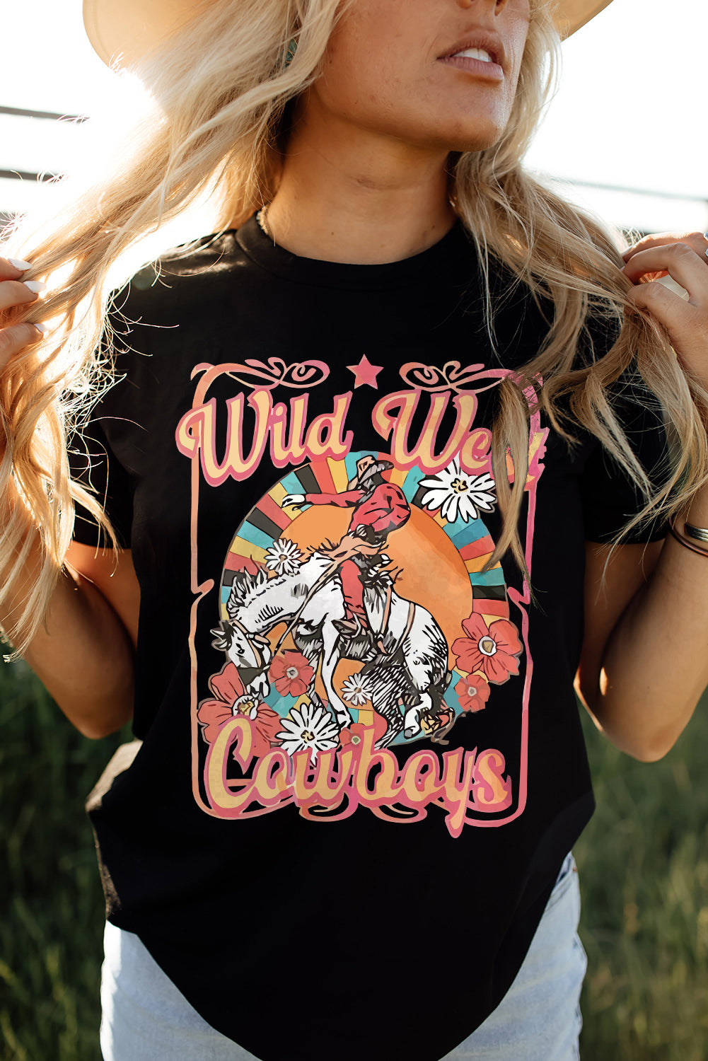WILD WEST COWBOYS Graphic Tee