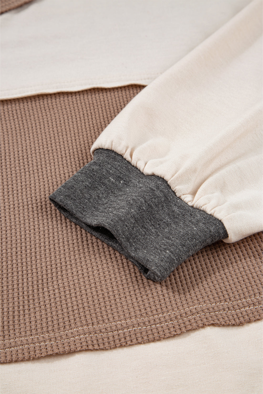 Waffled Patchwork Top