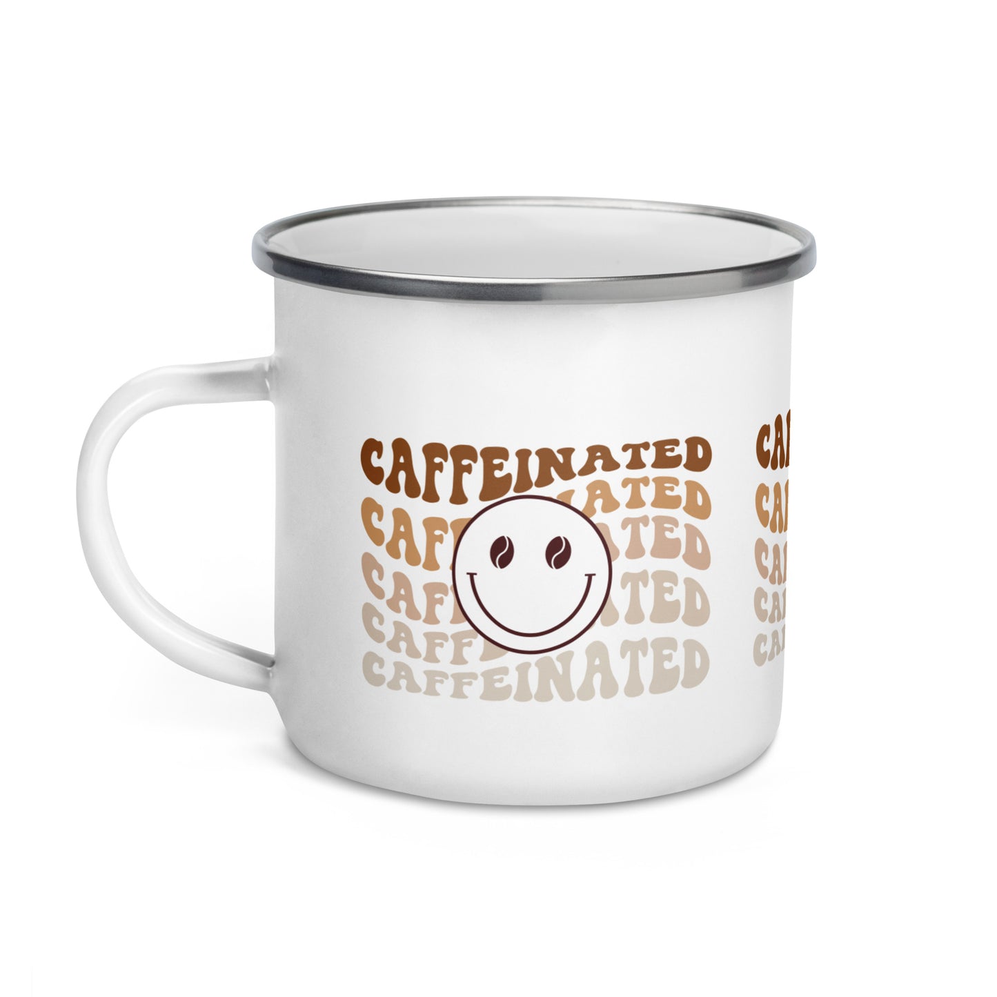 Enamel Mug | Caffeinated