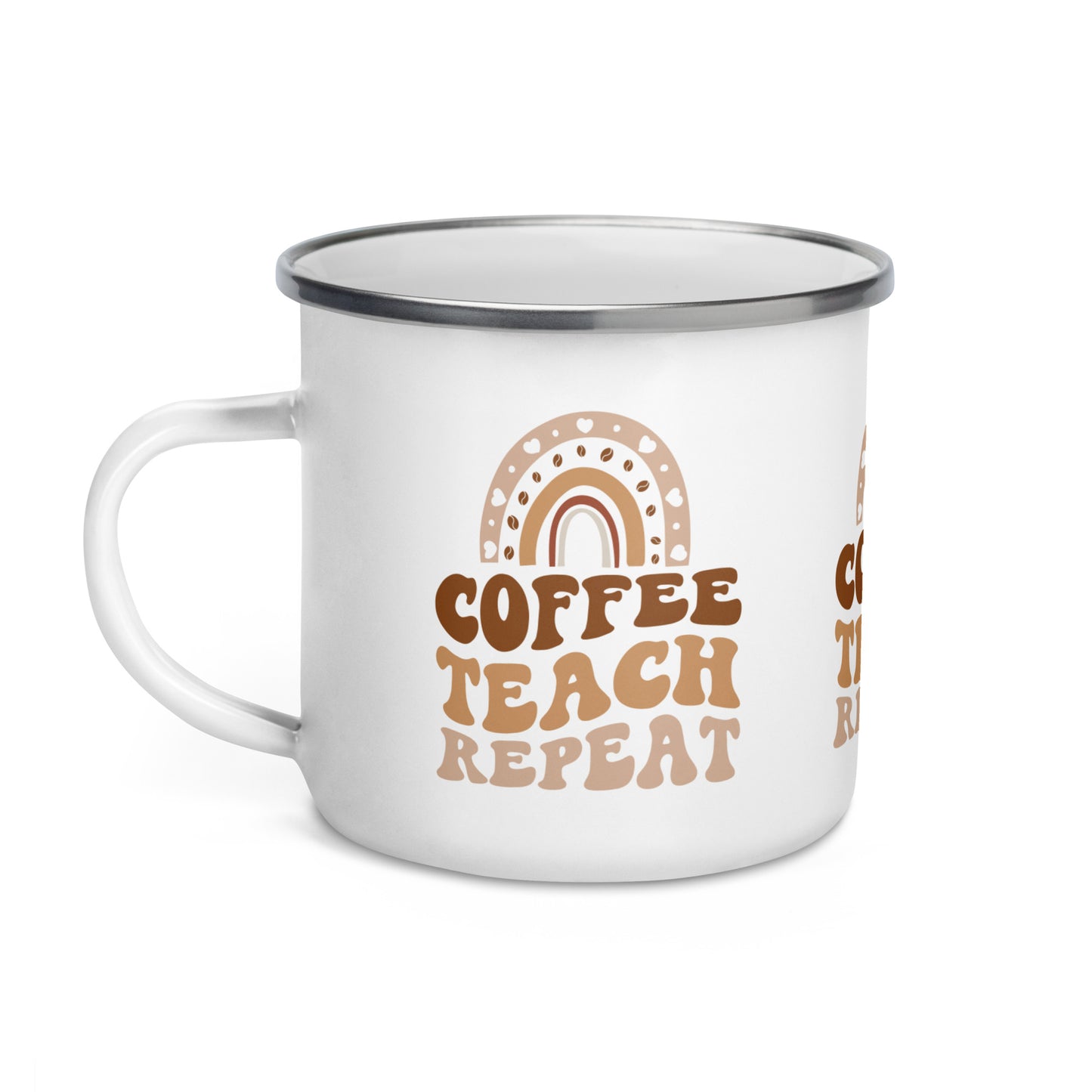 Enamel Mug | Coffee Teach Repeat