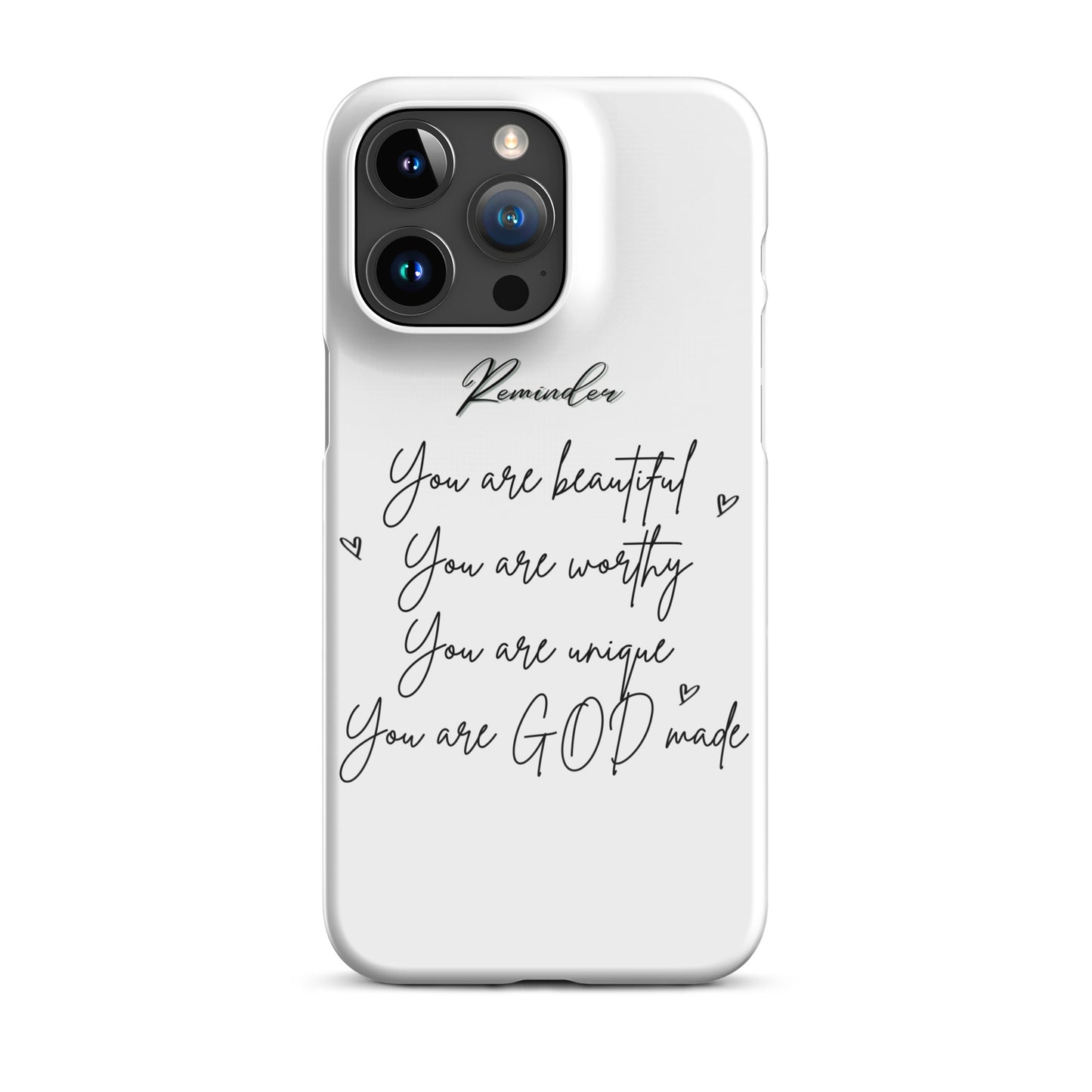 Snap Case For iPhone | Reminder