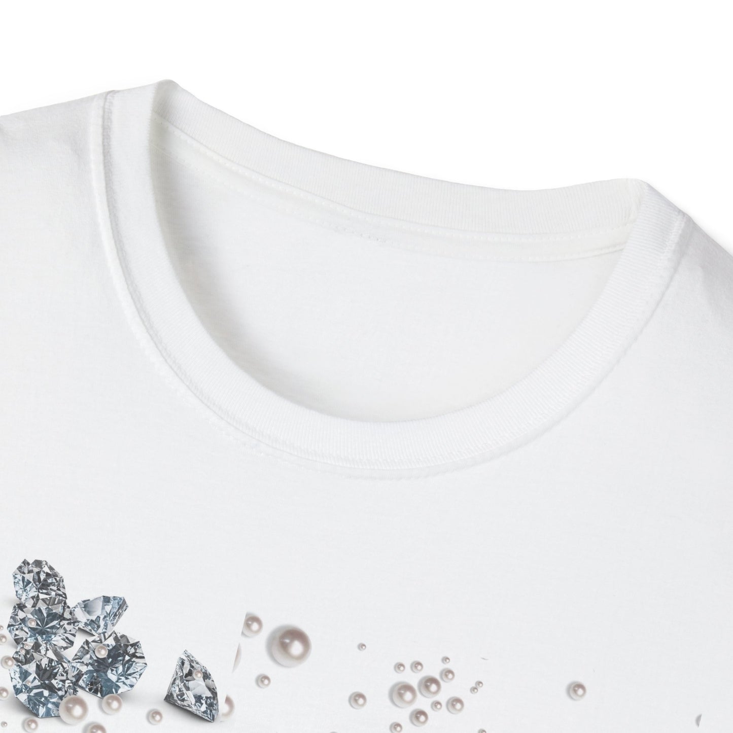Softstyle T-Shirt | Diamonds Are A Paw Best Friend
