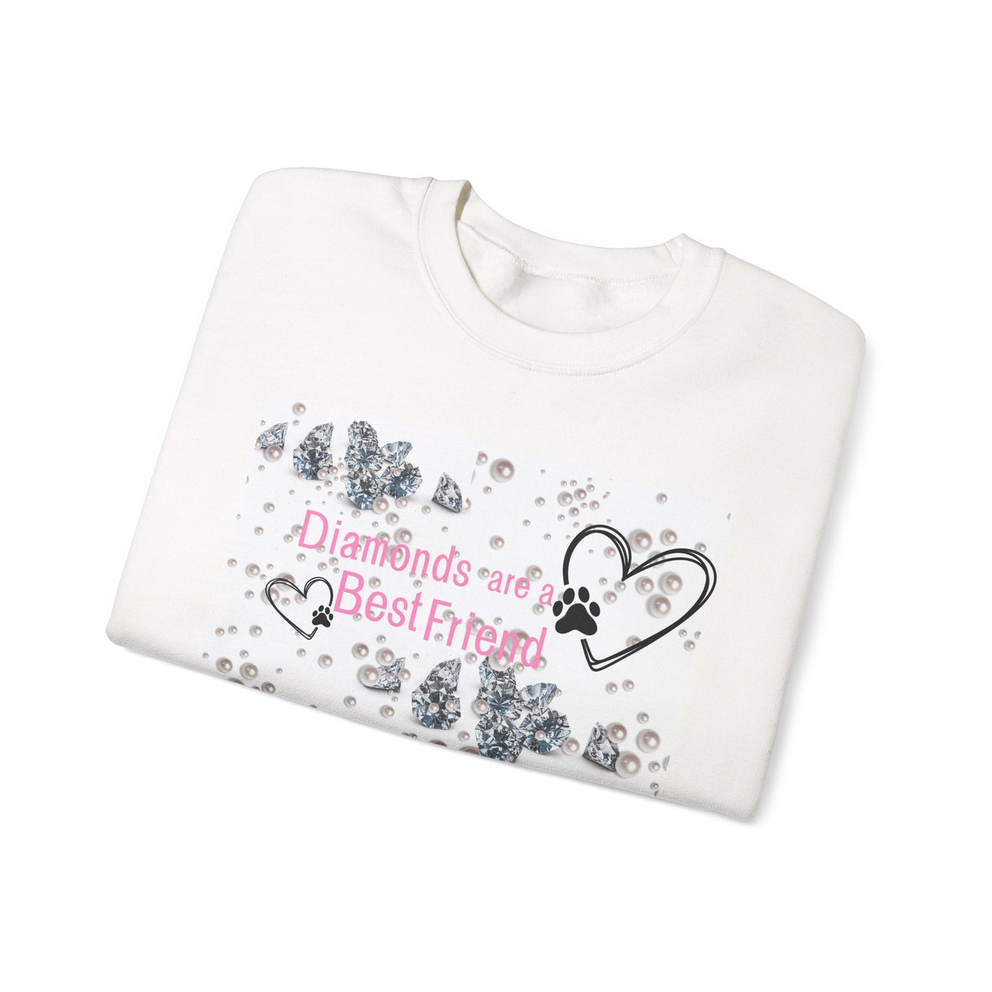 Crewneck | Diamonds Are A Paw Best Friend