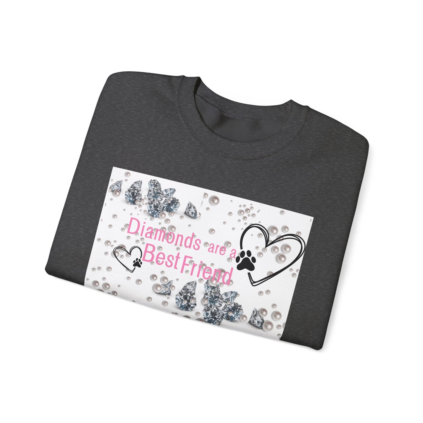 Crewneck | Diamonds Are A Paw Best Friend
