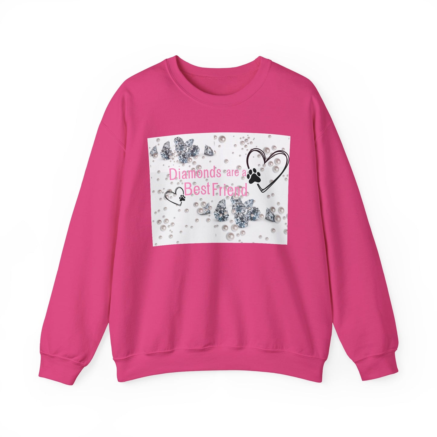 Crewneck | Diamonds Are A Paw Best Friend
