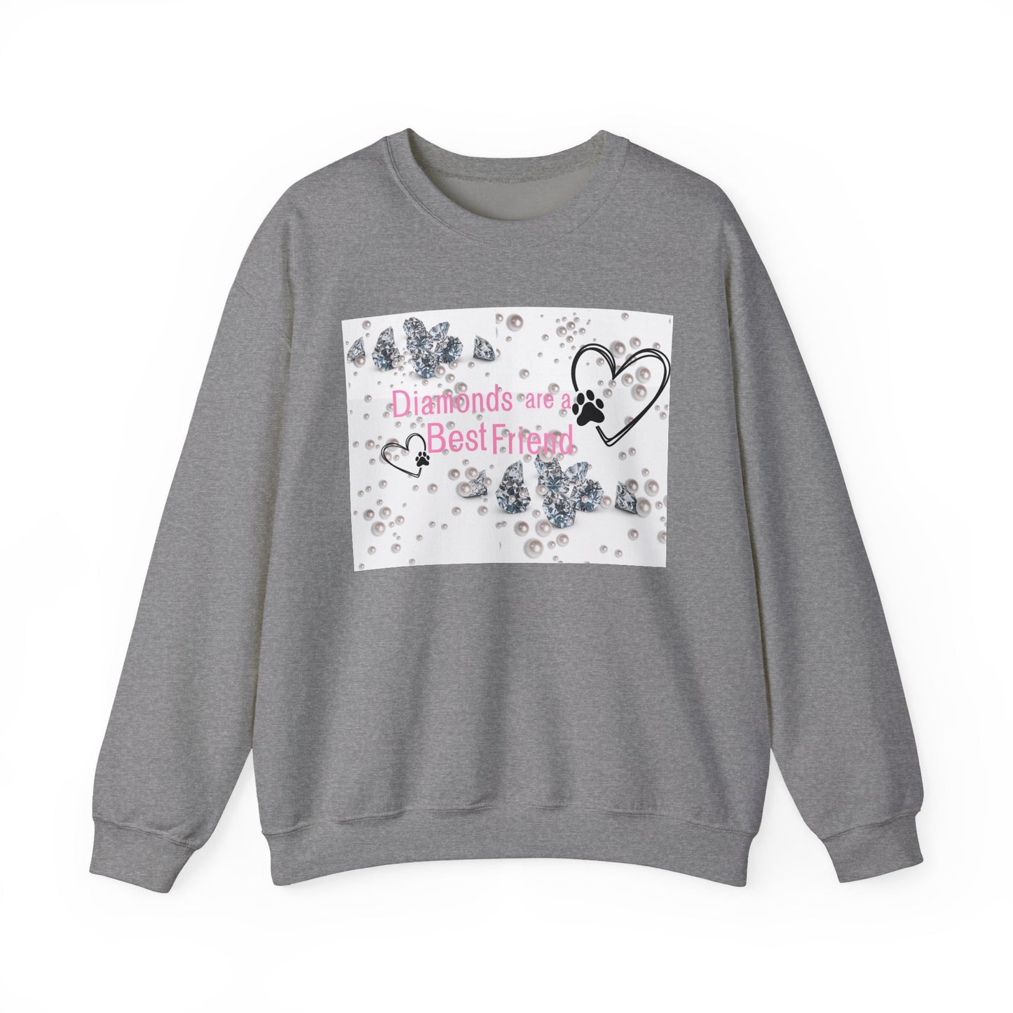 Crewneck | Diamonds Are A Paw Best Friend