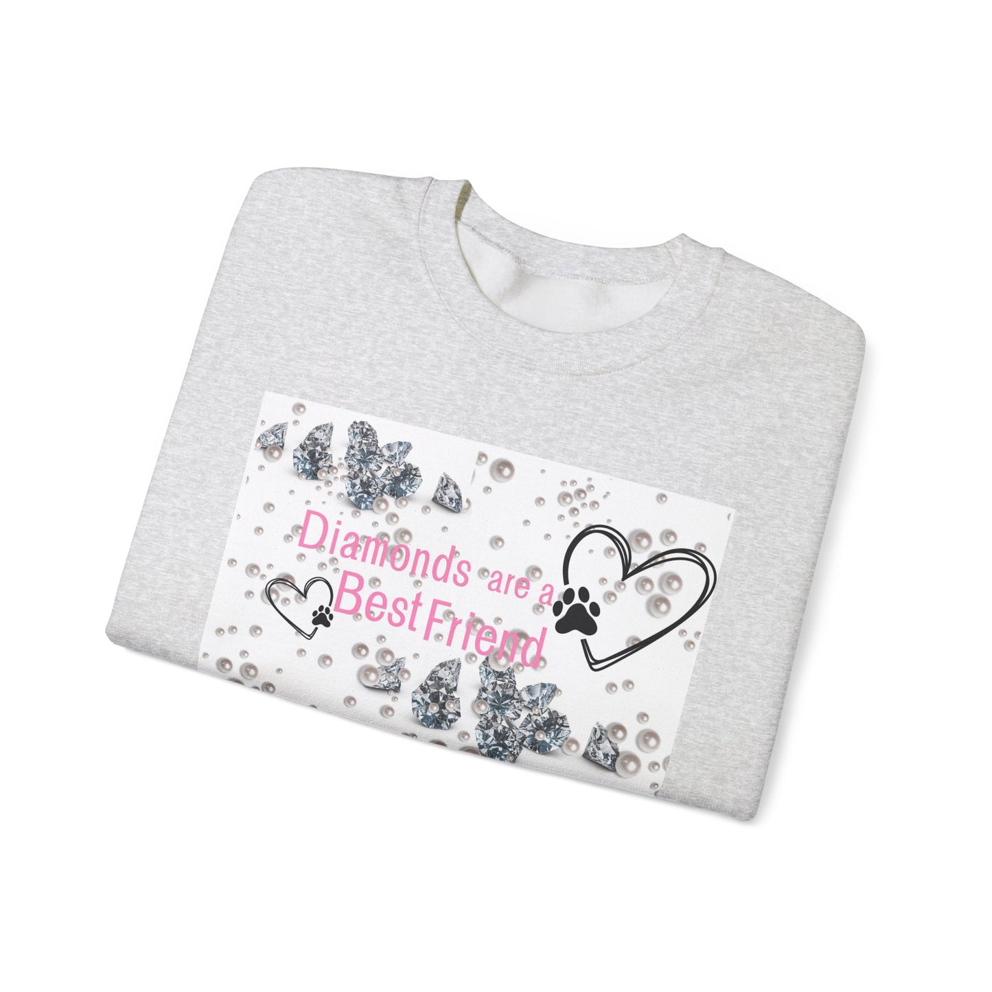 Crewneck | Diamonds Are A Paw Best Friend