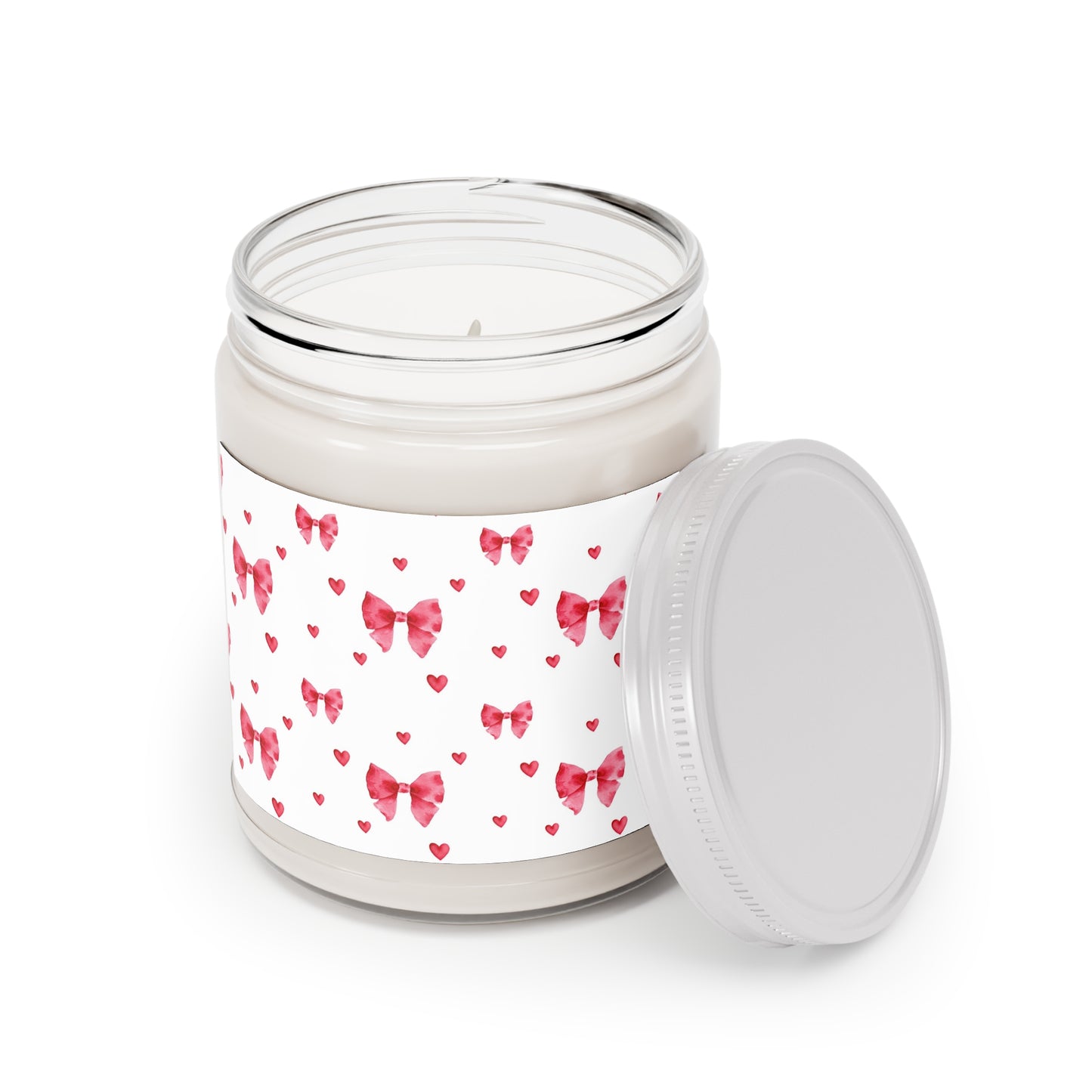 Scented Candle | Pink Bows & Hearts