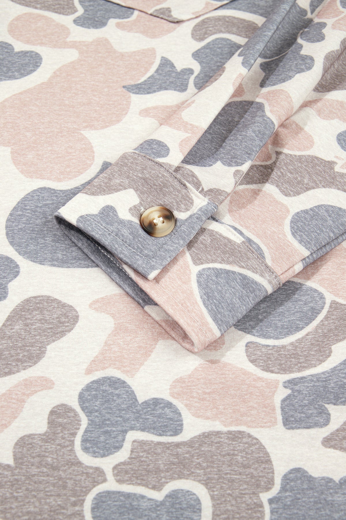 Casual Camouflage Button Down