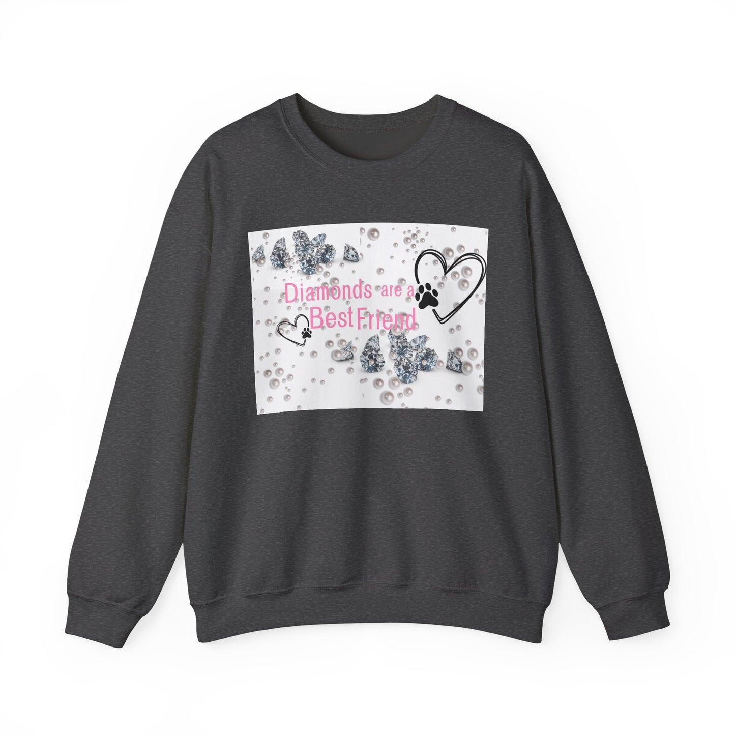 Crewneck | Diamonds Are A Paw Best Friend