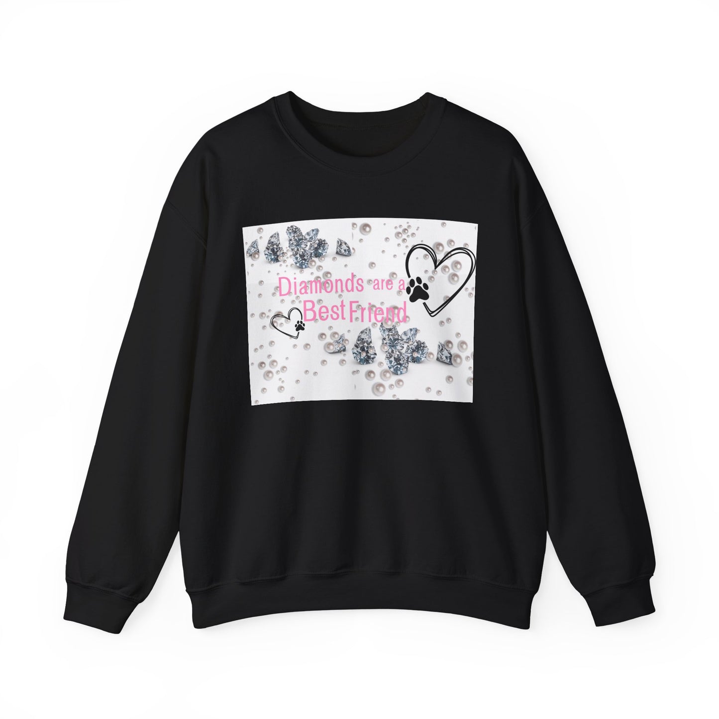 Crewneck | Diamonds Are A Paw Best Friend