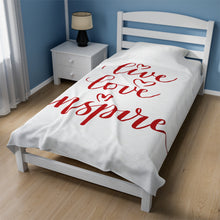 Load image into Gallery viewer, Plush Blanket | Live Love Inspire
