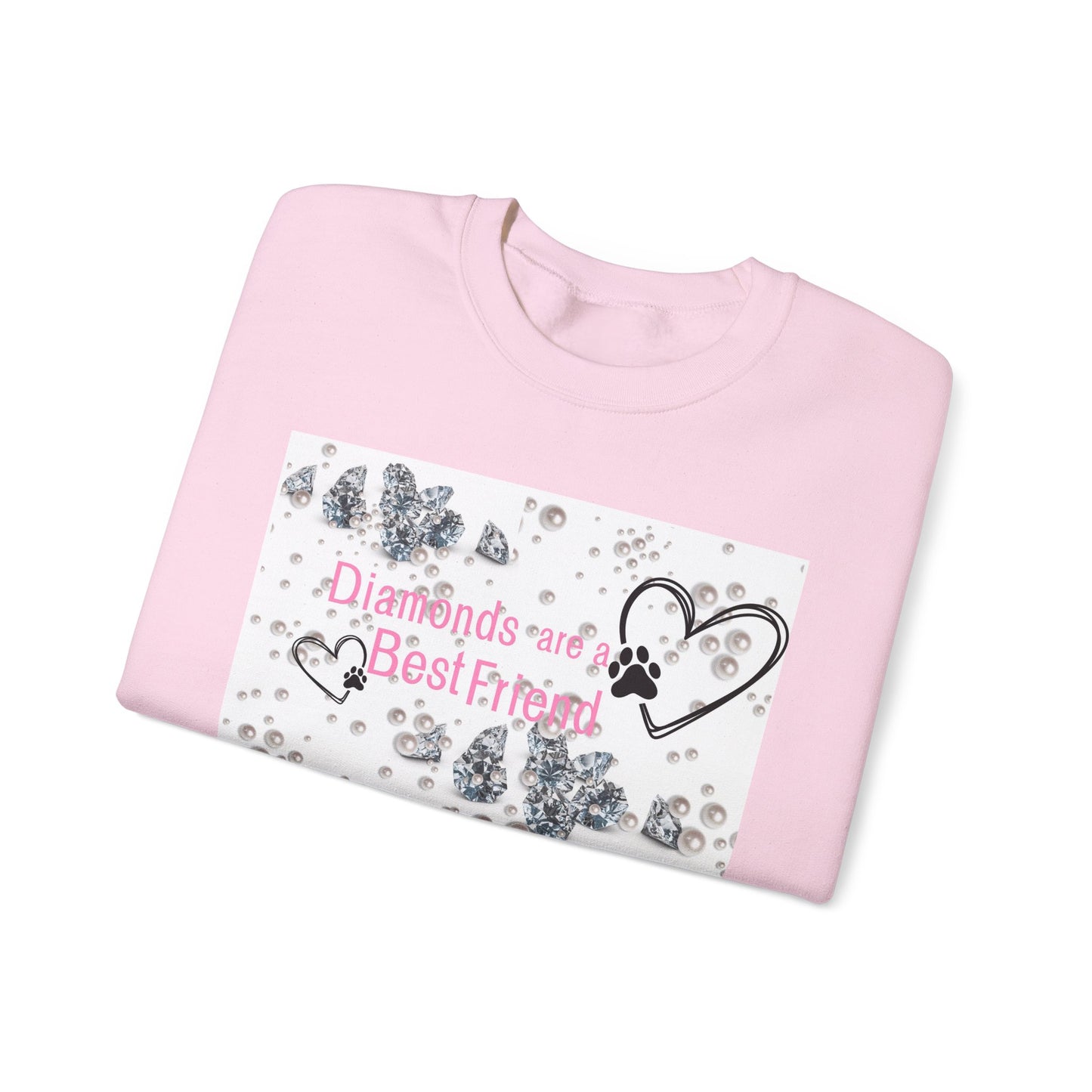 Crewneck | Diamonds Are A Paw Best Friend