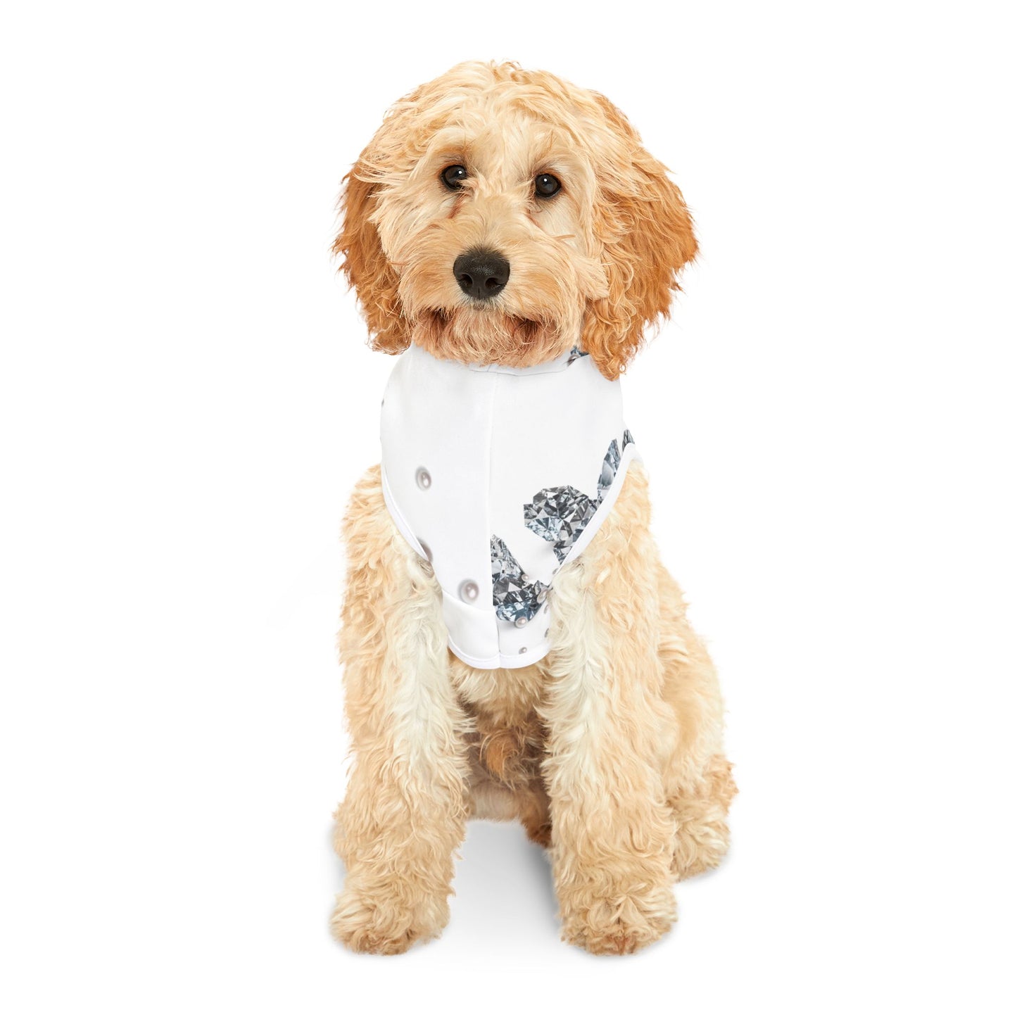 Pet Hoodie | Diamonds & Pearls Custom Pet Name