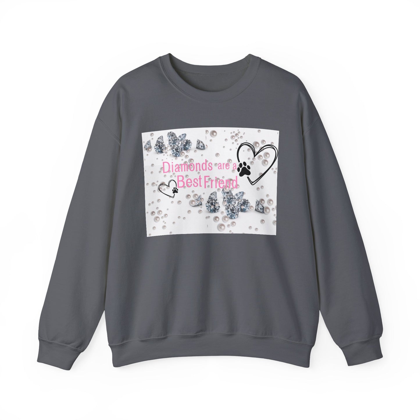 Crewneck | Diamonds Are A Paw Best Friend