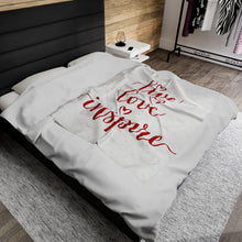 Load image into Gallery viewer, Plush Blanket | Live Love Inspire
