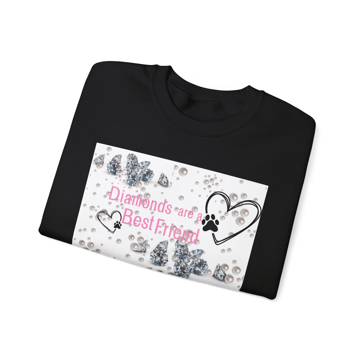 Crewneck | Diamonds Are A Paw Best Friend