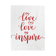 Load image into Gallery viewer, Plush Blanket | Live Love Inspire
