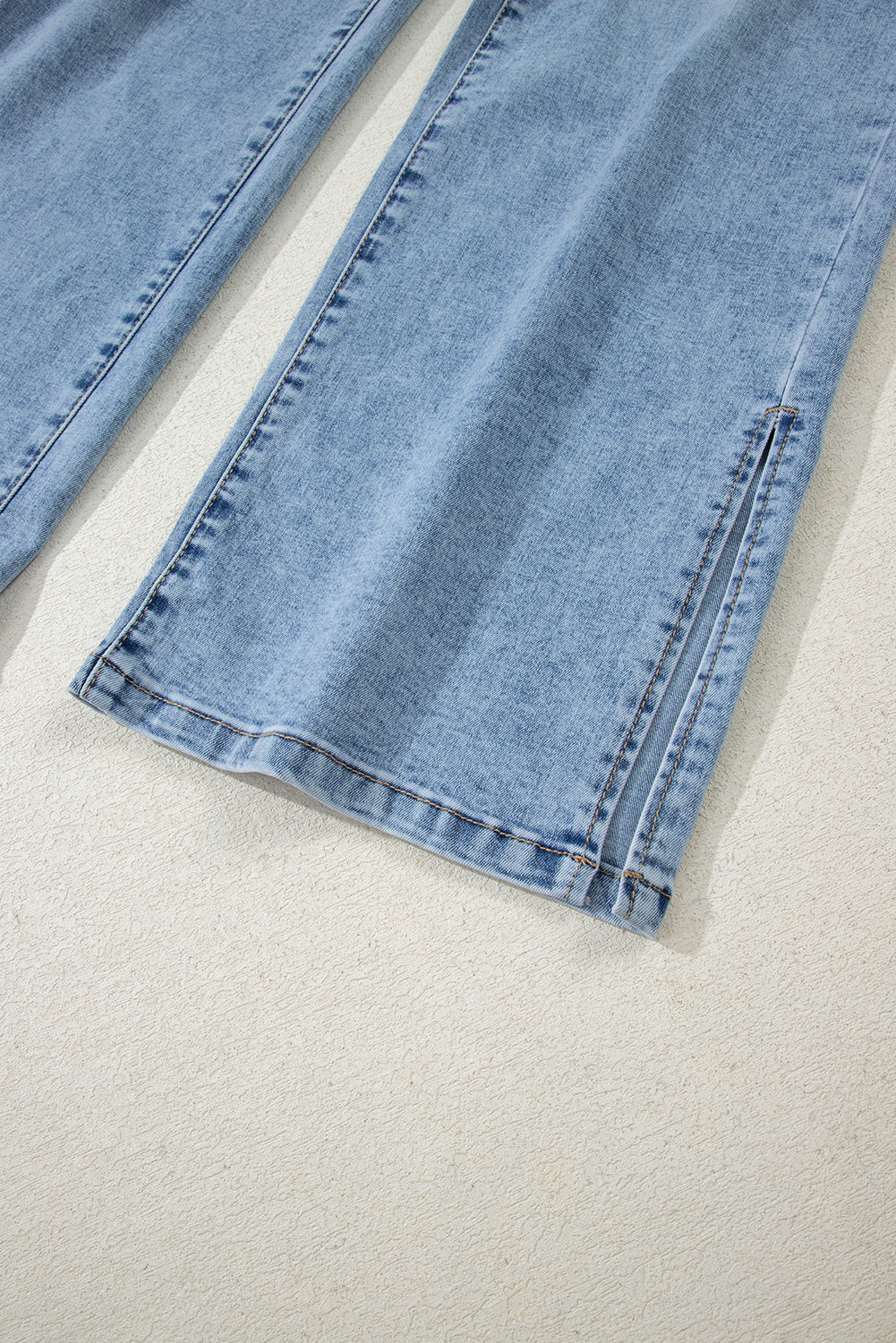 High Rise Drawstring Casual Jeans