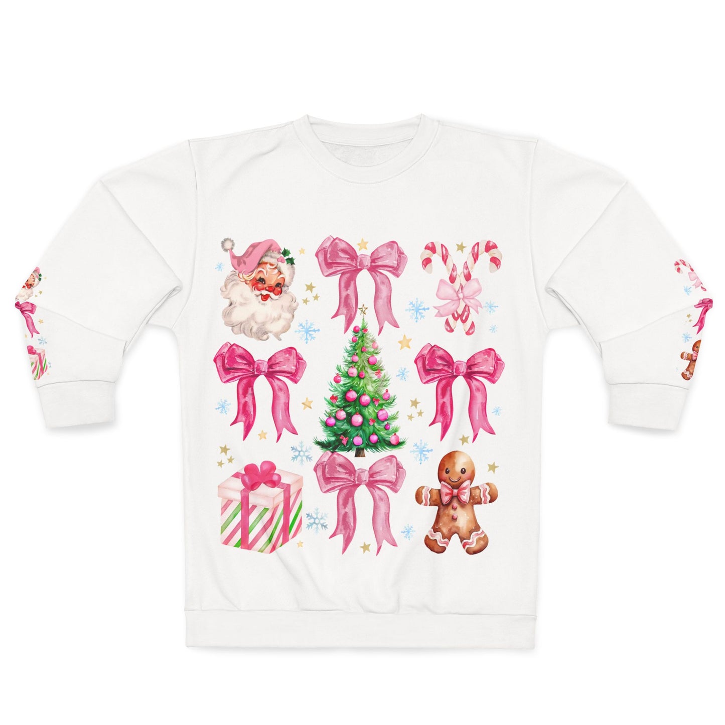 Crewneck | Pink Holiday Christmas