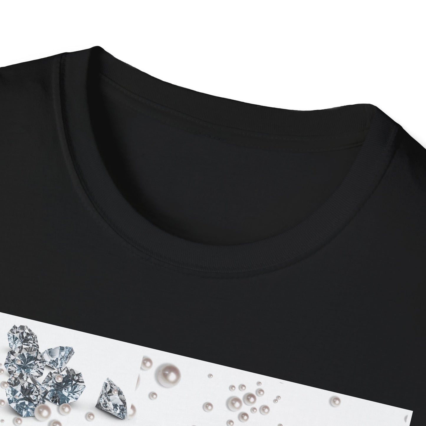 Softstyle T-Shirt | Diamonds Are A Paw Best Friend