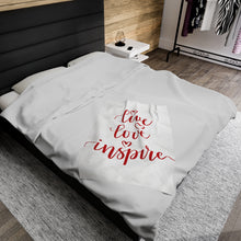 Load image into Gallery viewer, Plush Blanket | Live Love Inspire
