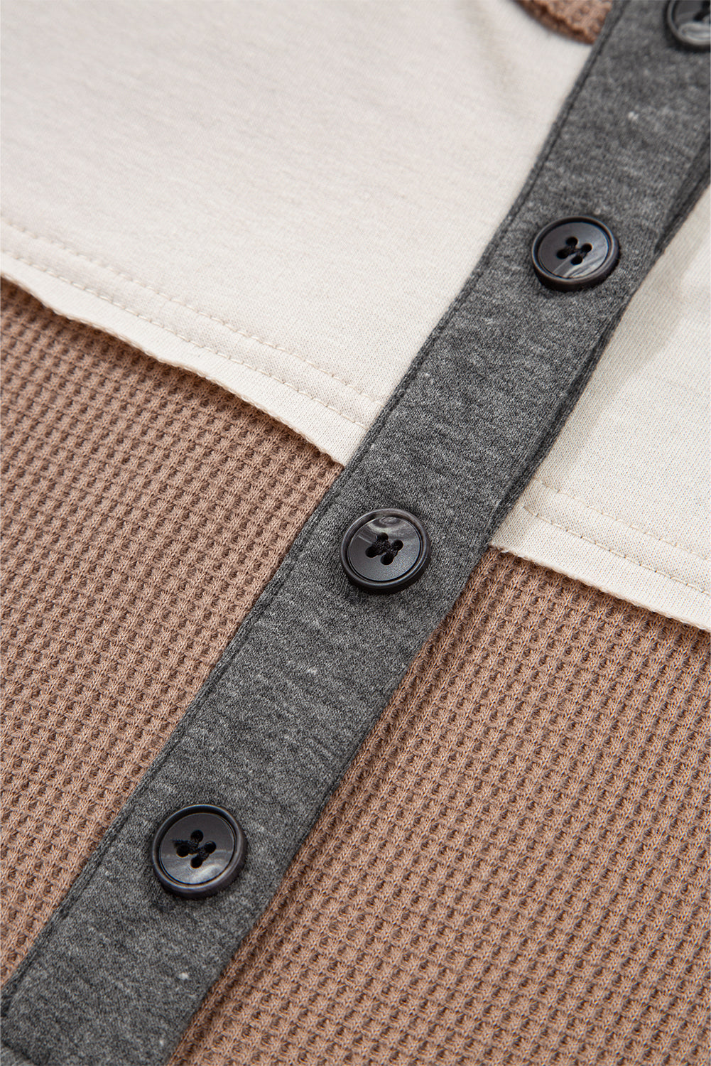 Waffled Patchwork Top