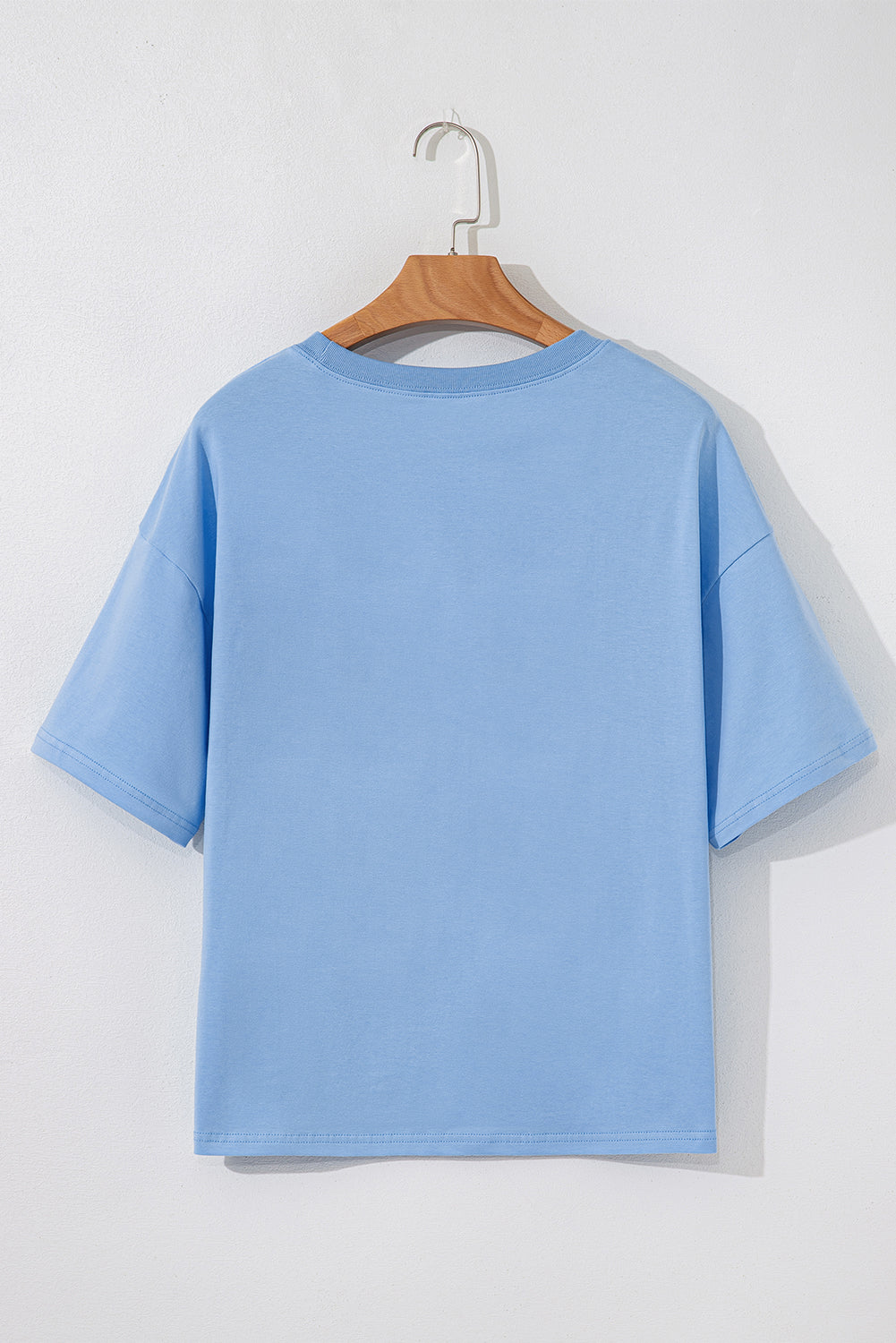 White Flag Bow Graphic Crewneck Tee