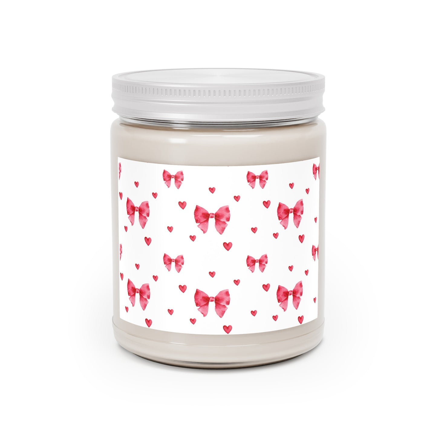 Scented Candle | Pink Bows & Hearts