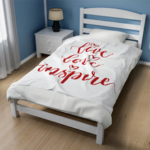 Load image into Gallery viewer, Plush Blanket | Live Love Inspire
