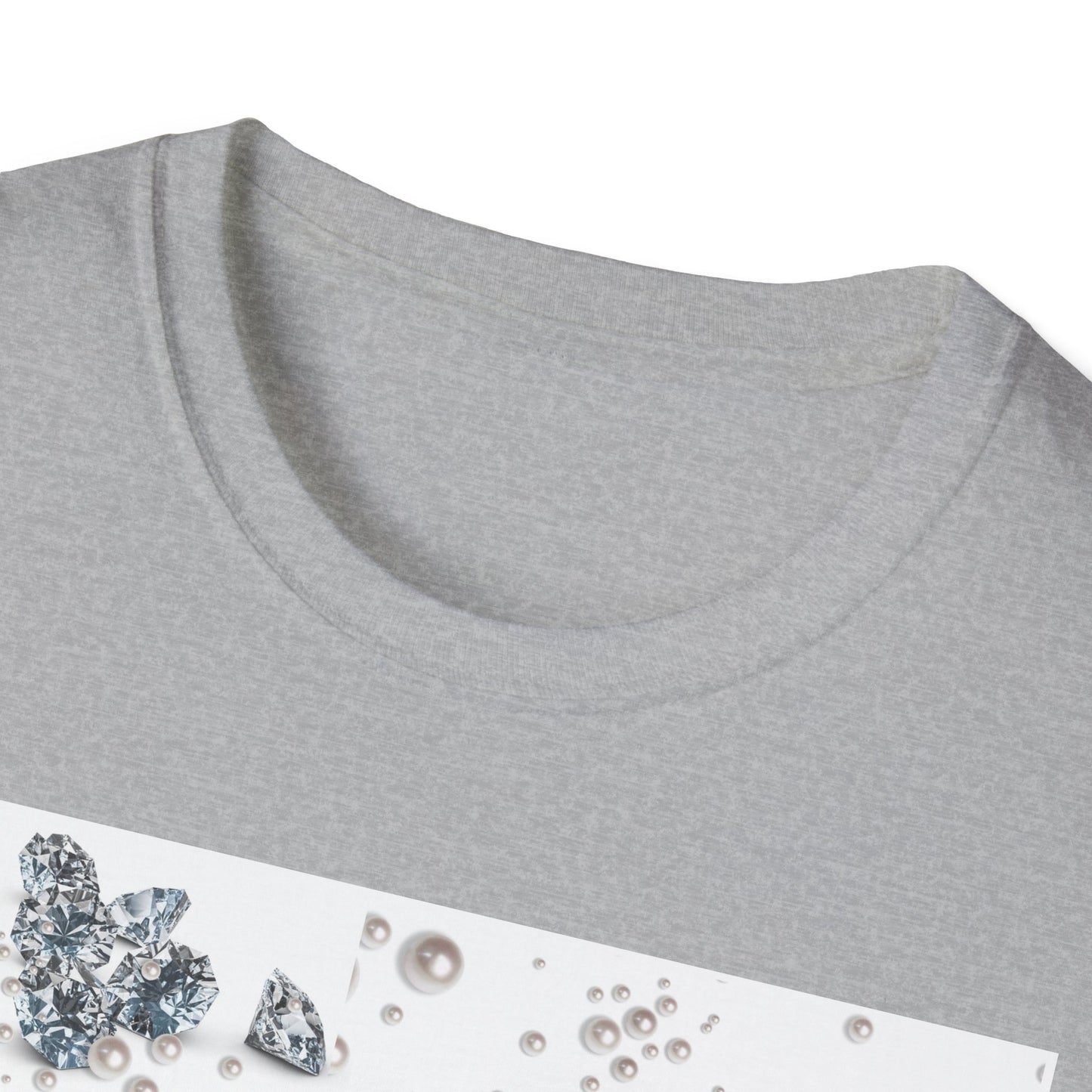 Softstyle T-Shirt | Diamonds Are A Paw Best Friend