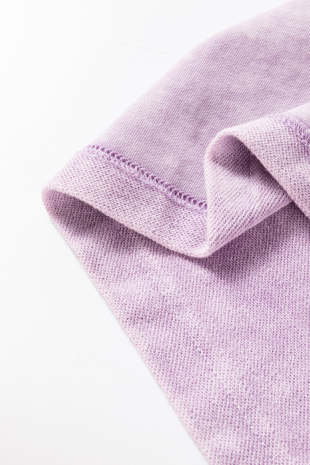 Strawberry Pink Mineral Wash Drop Sleeve Patchwork Plus Tee