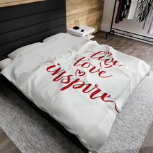 Load image into Gallery viewer, Plush Blanket | Live Love Inspire
