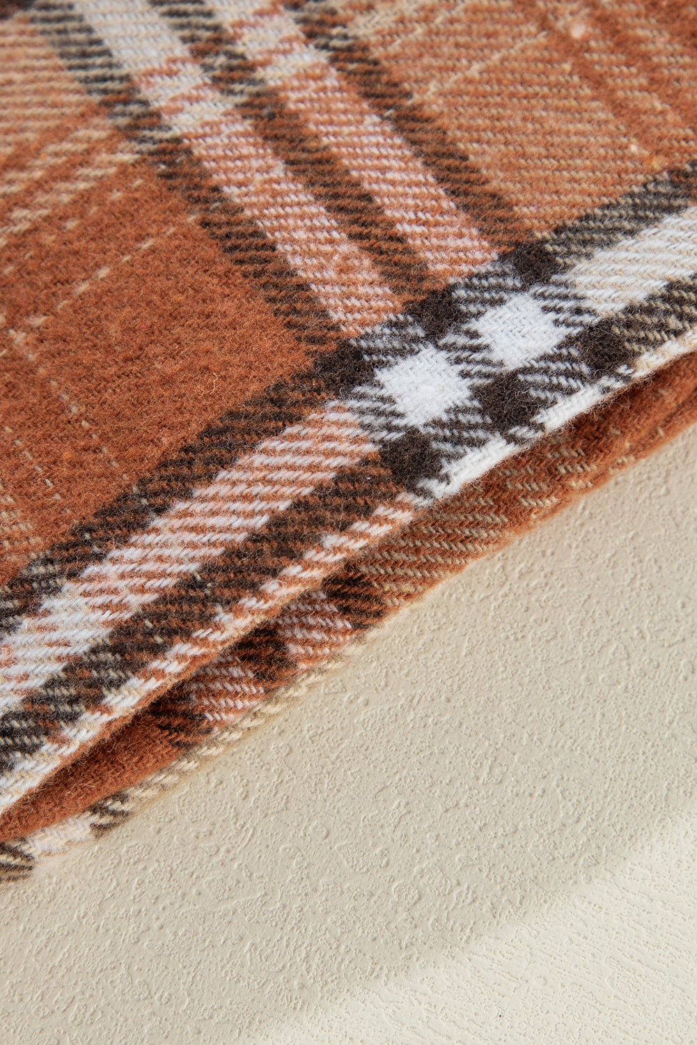 Khaki Plaid Patchwork