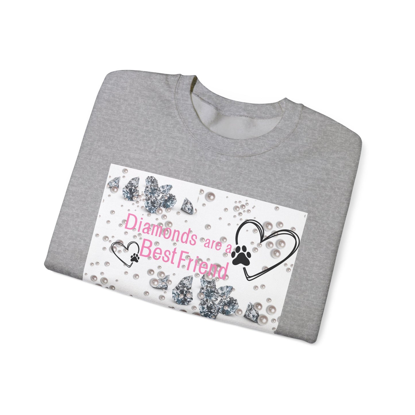 Crewneck | Diamonds Are A Paw Best Friend