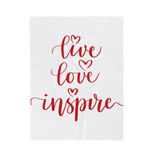 Load image into Gallery viewer, Plush Blanket | Live Love Inspire
