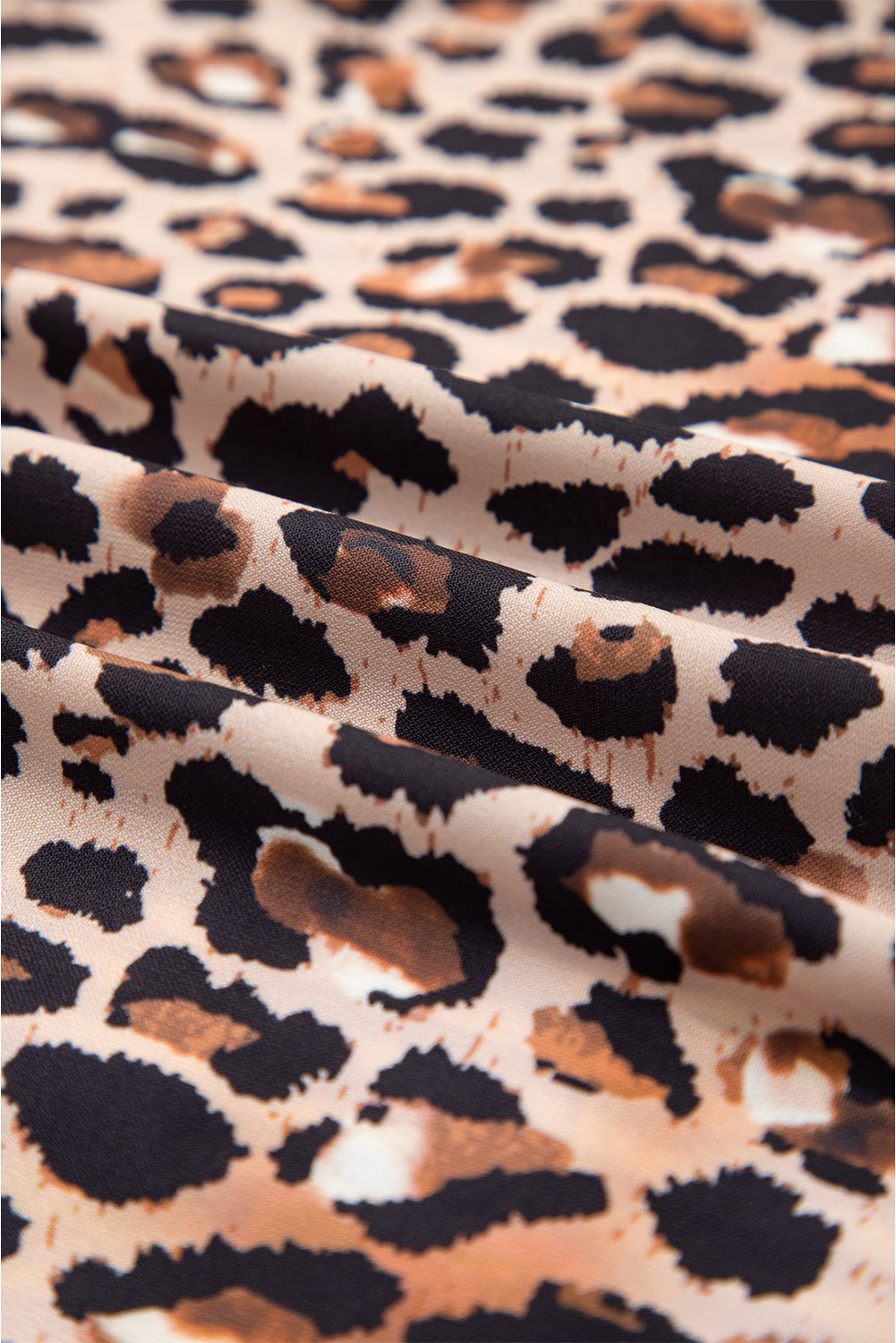 Leopard Print Button Up Shirt