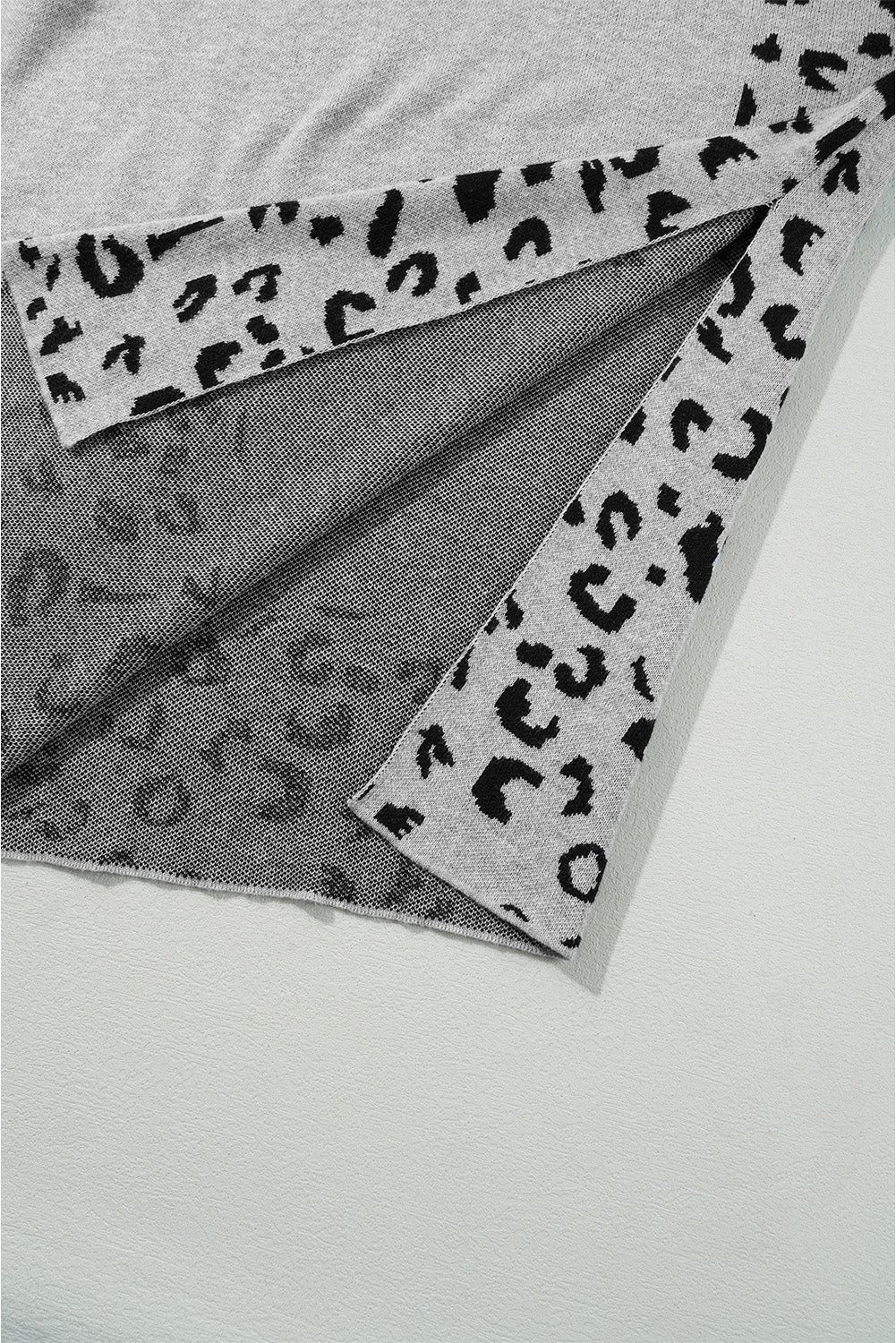 Leopard Mock Sweater