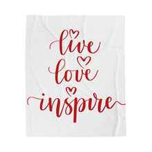 Load image into Gallery viewer, Plush Blanket | Live Love Inspire
